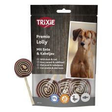 Snacks Trixie Lolly com Pato e Bacalhau Snacks Trixie Lolly com Pato e Bacalhau